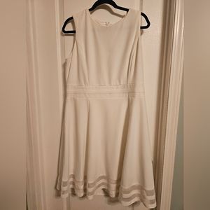 White Calvin Klein Dress, size 16